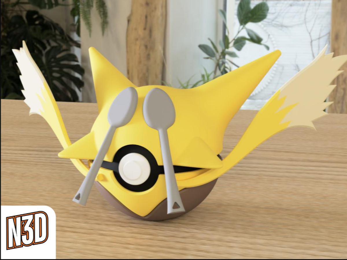 0065 Alakazam PokeBall Collectible