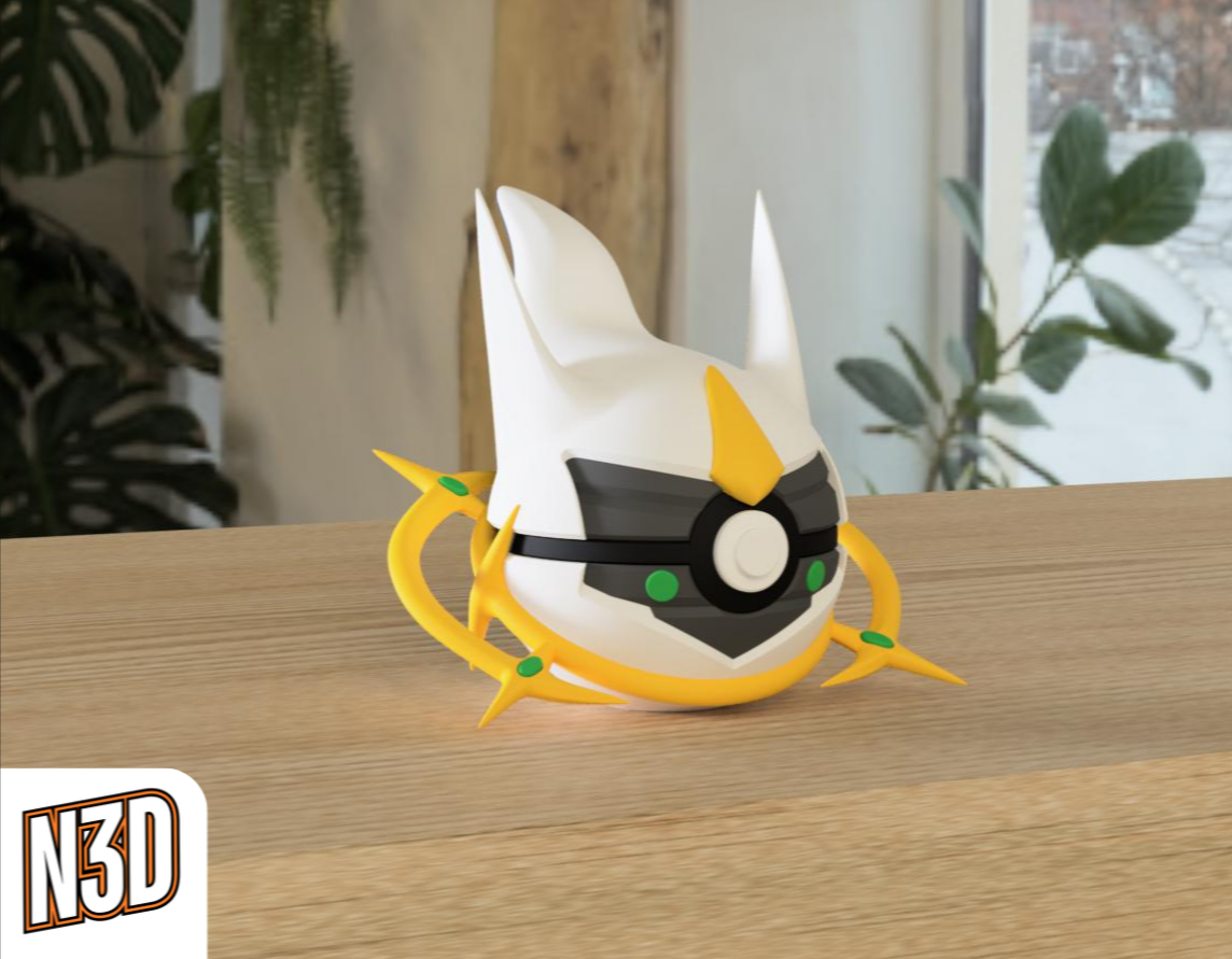 0493 Arceus Pokeball Collectible