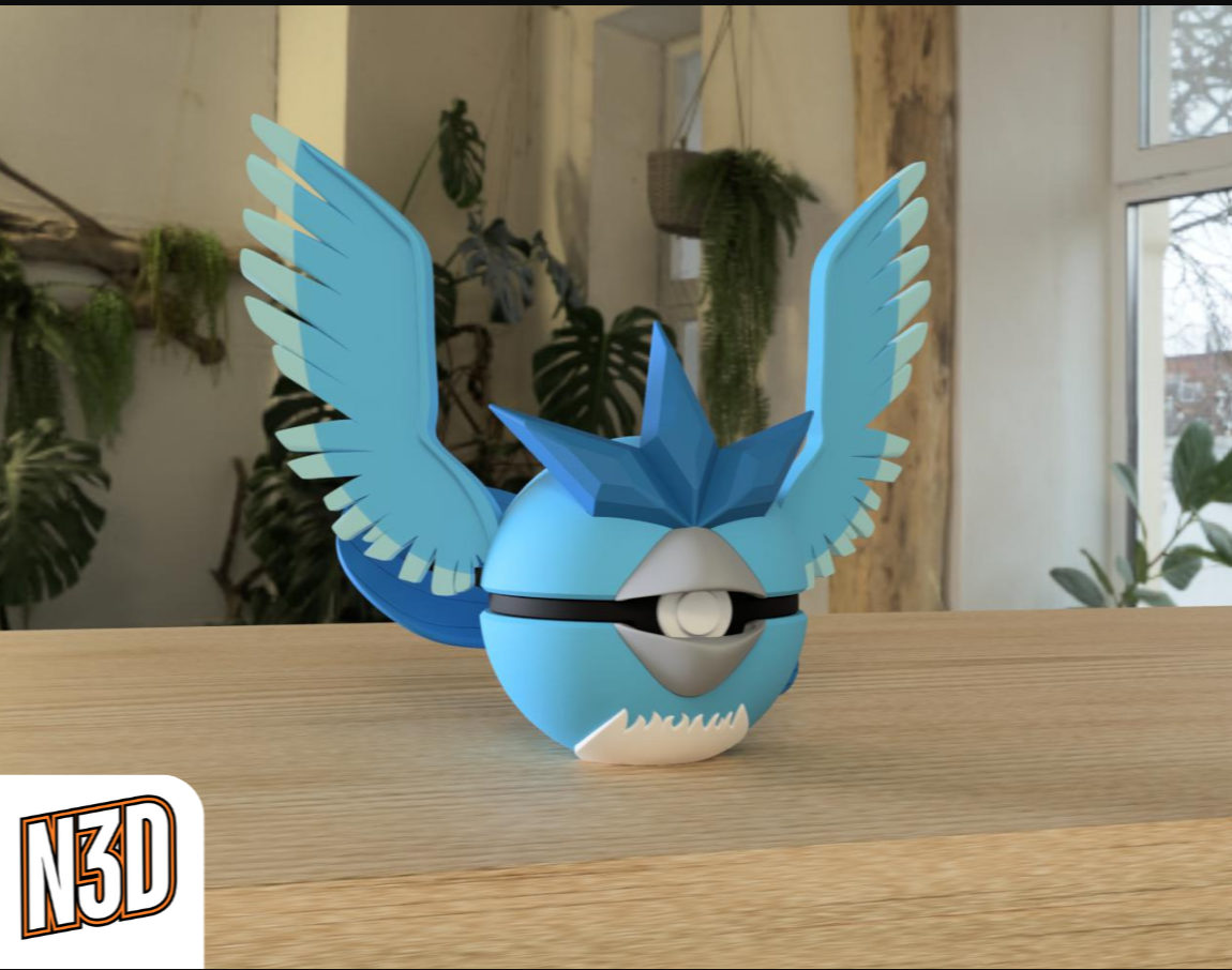 0144 Articuno Pokeball Collectible