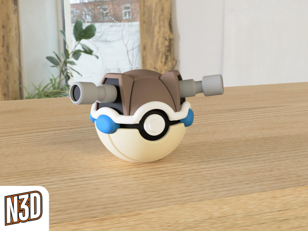 0009 Blastoise PokeBall Collectible