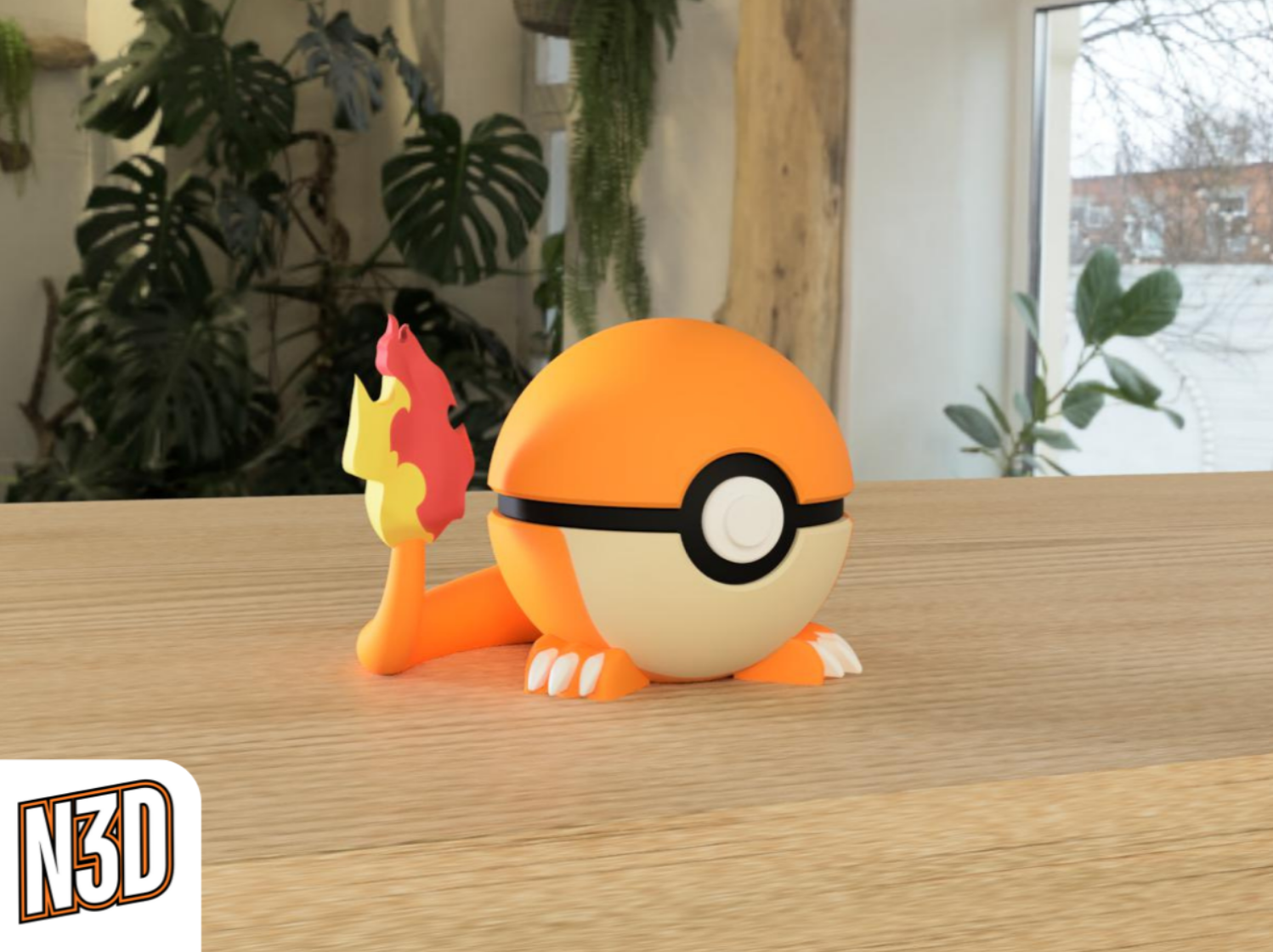 0004 Charmander PokeBall Collectible