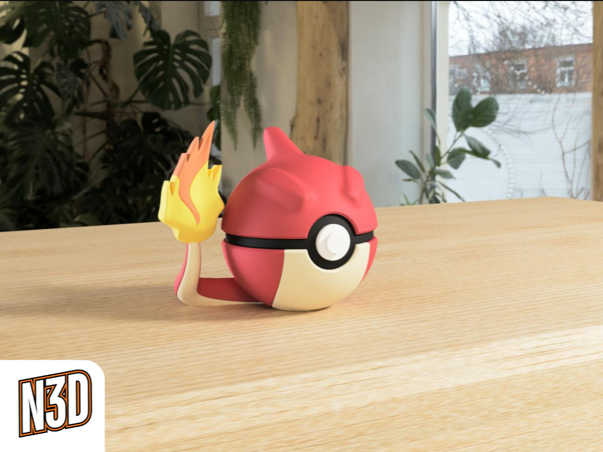 0005 Charmeleon PokeBall Collectible