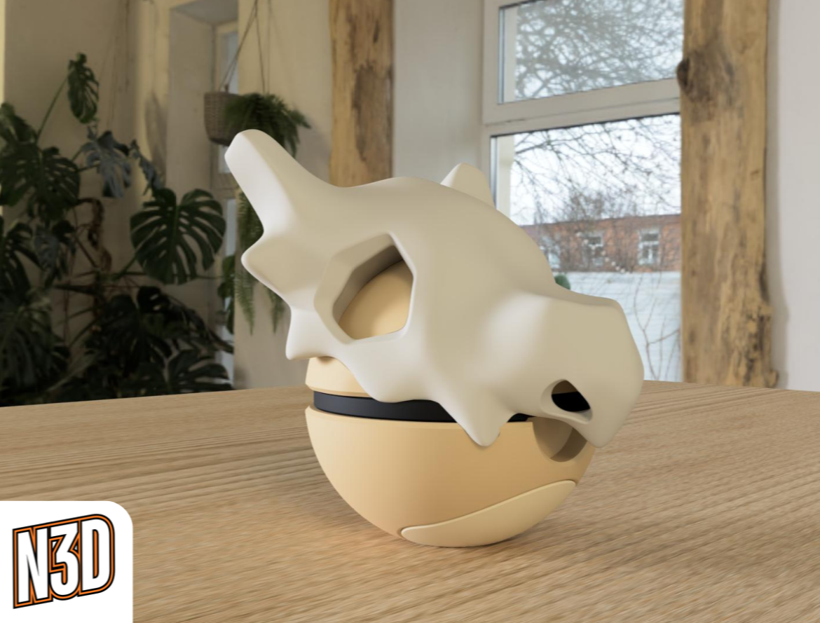 0104 Cubone PokeBall Collectible