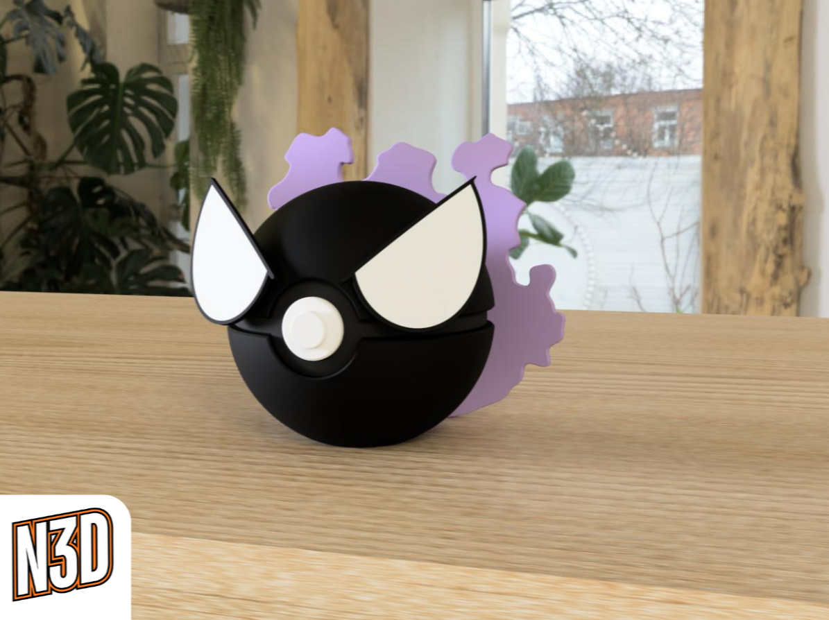 0092 Gastly PokeBall Collectible