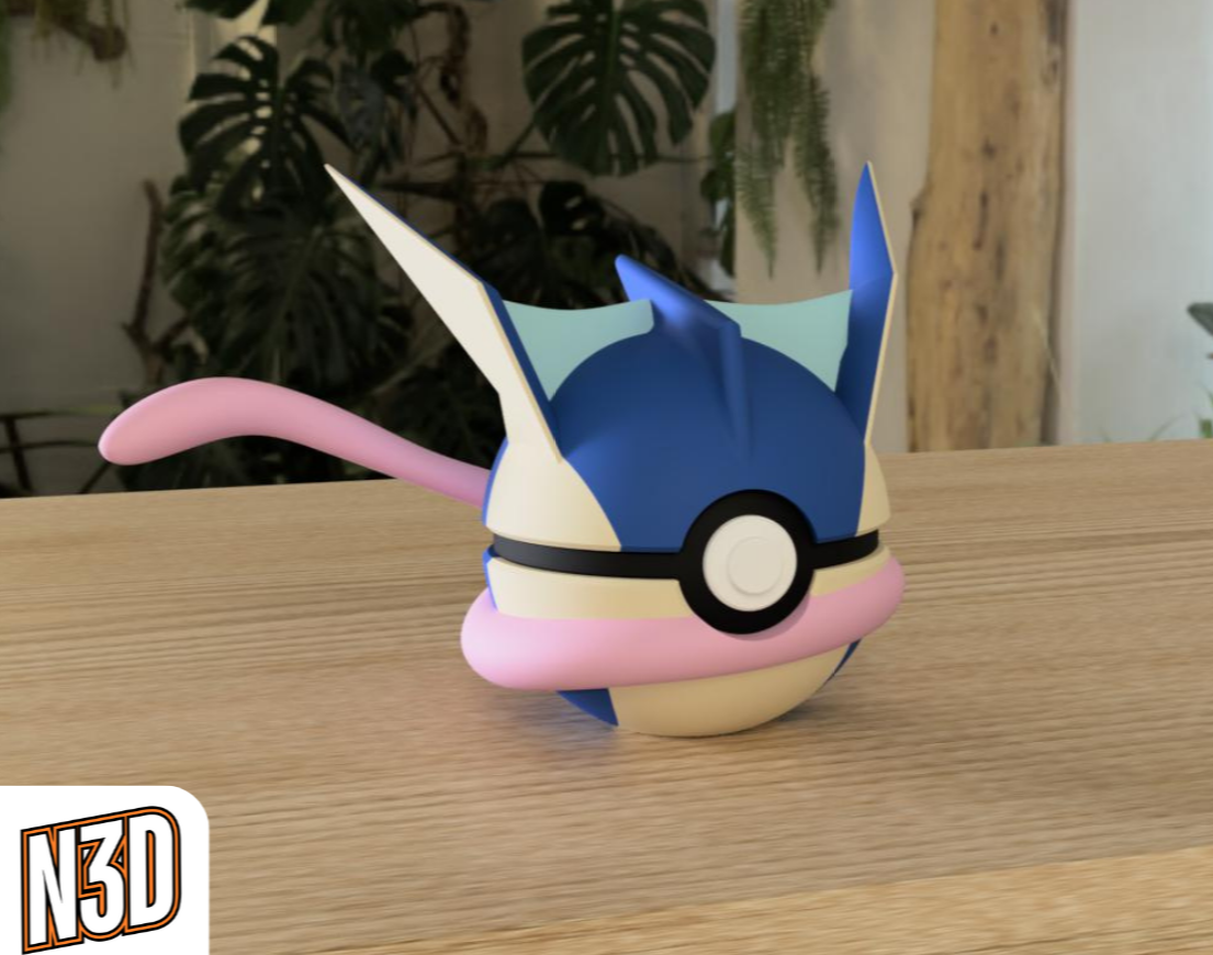 0658 Greninja Pokeball Collectible