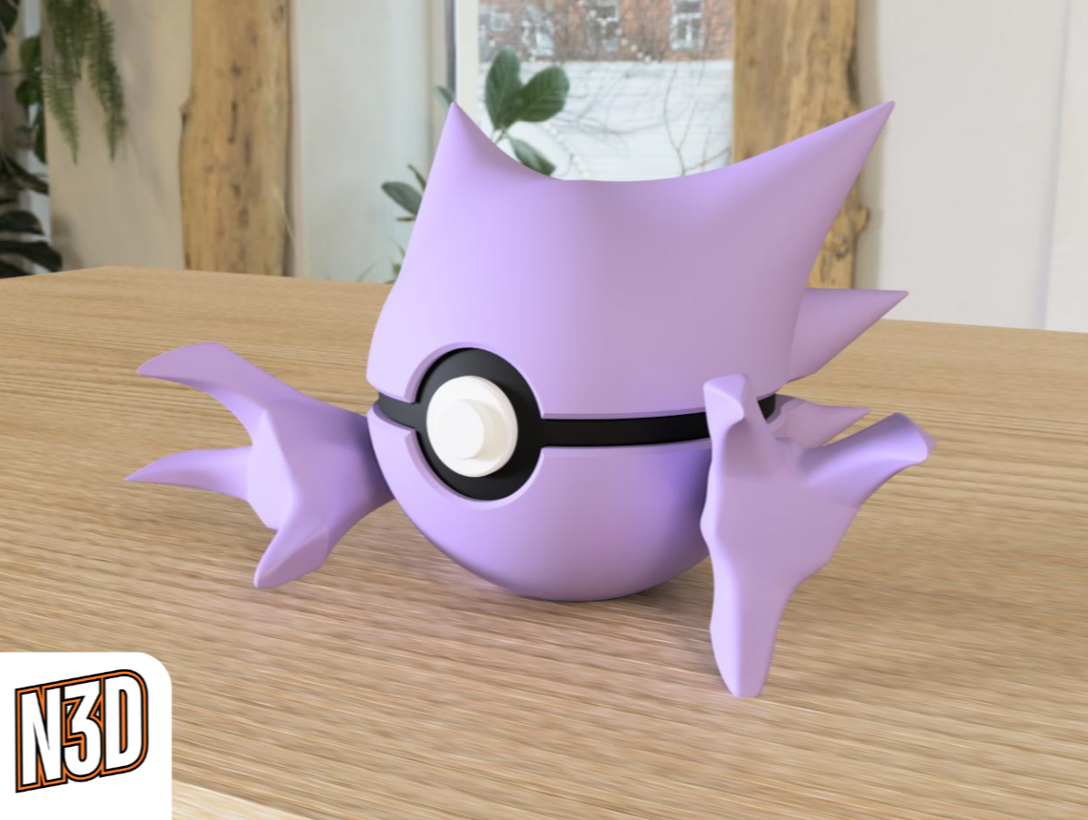 0093 Haunter PokeBall Collectible