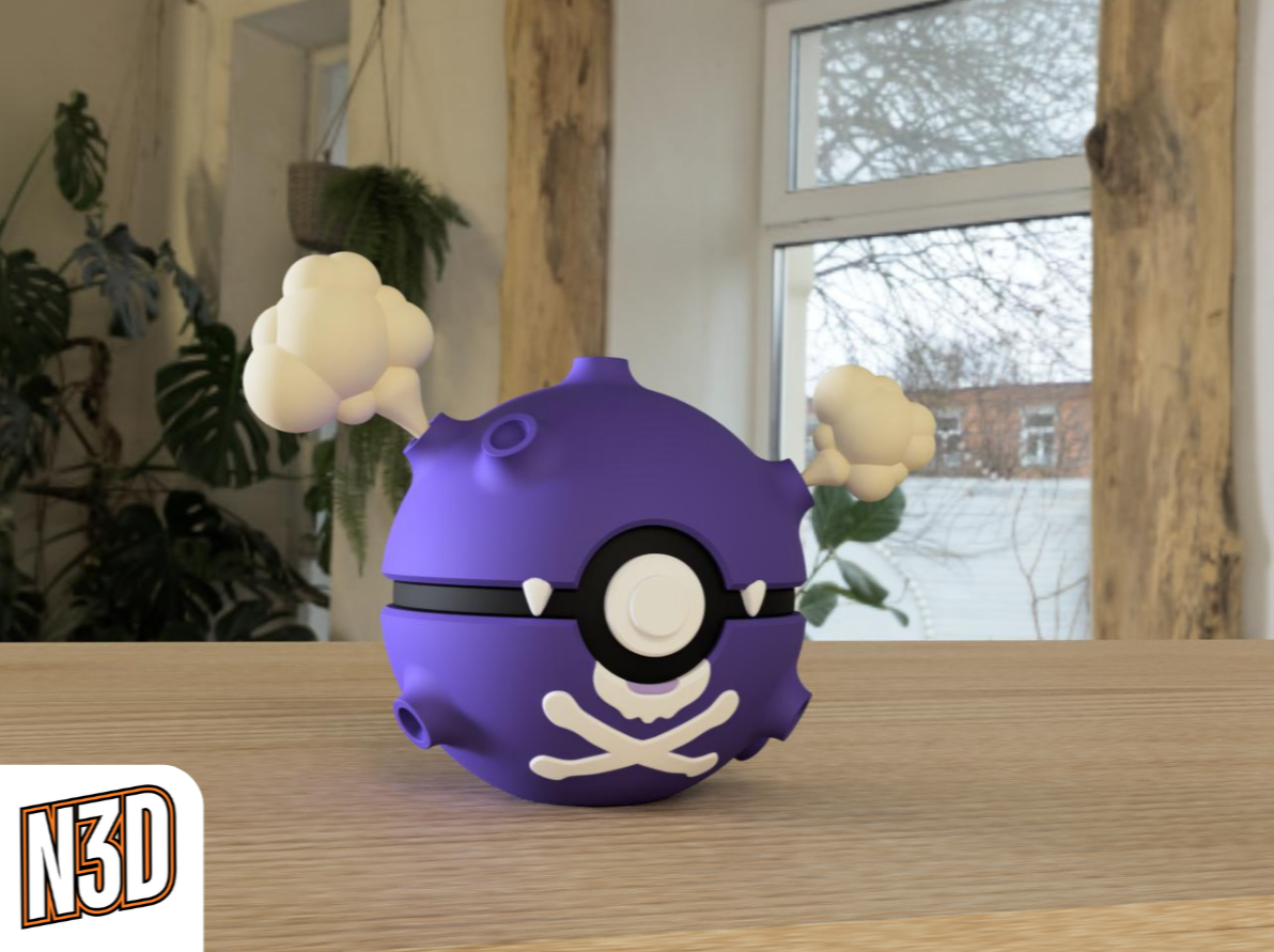 0109 Koffing Pokeball Collectible
