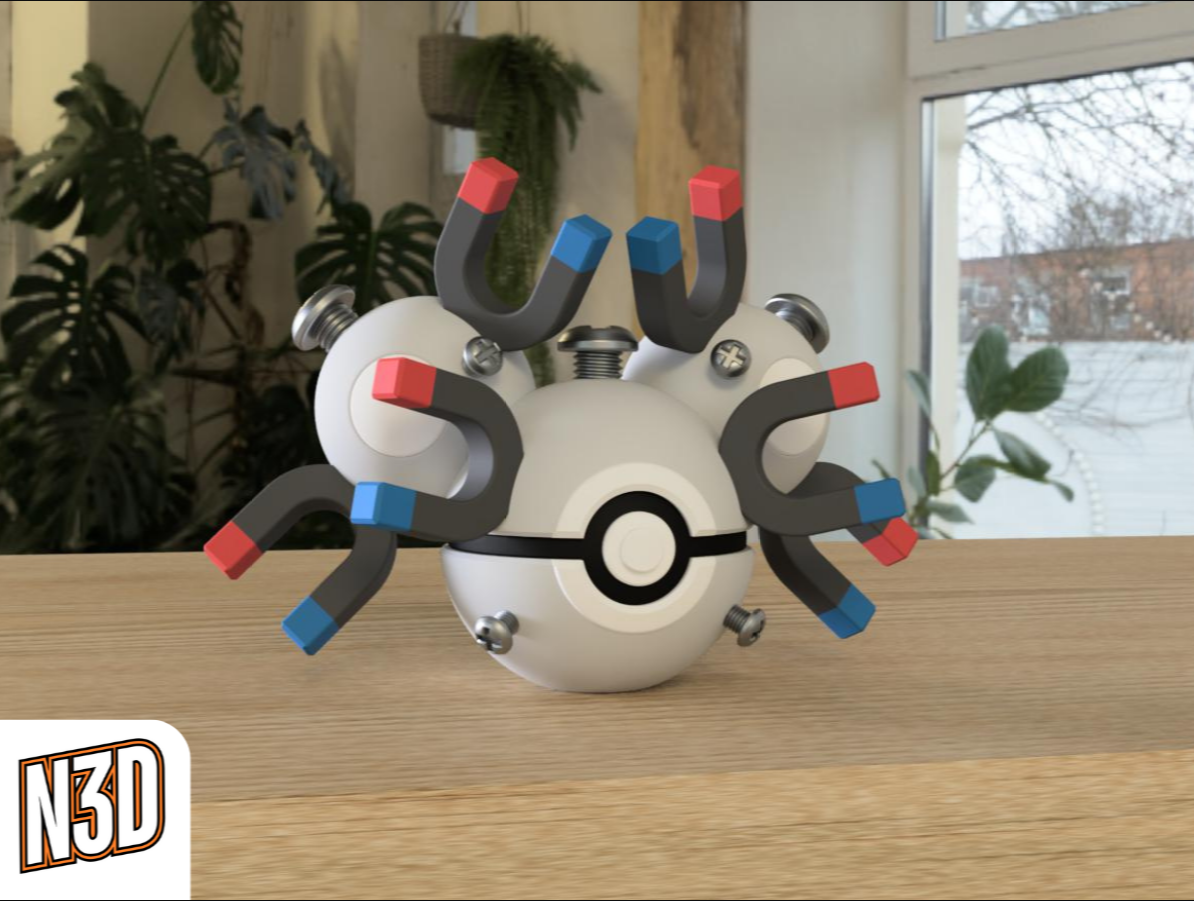 0082 Magneton Pokeball Collectible