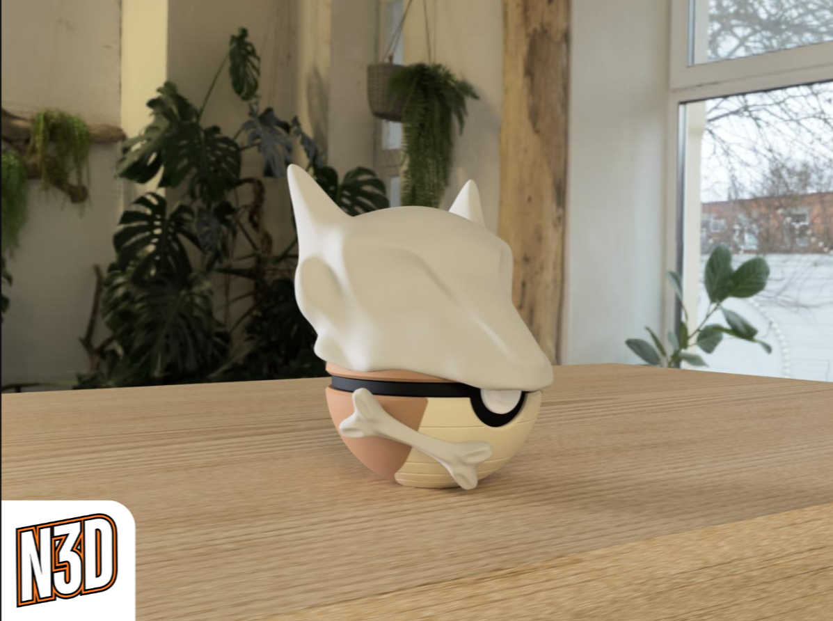 0105 Marowak PokeBall Collectible