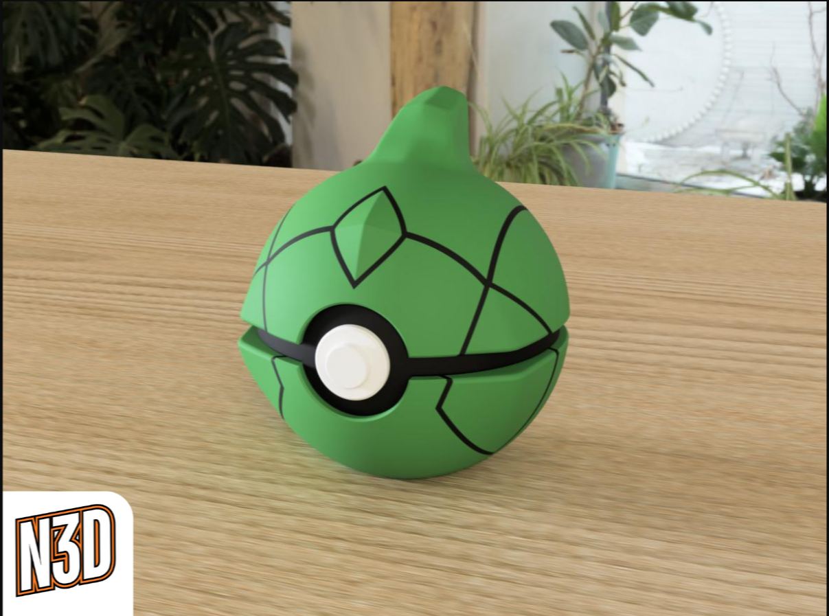 0011 Metapod PokeBall Collectible