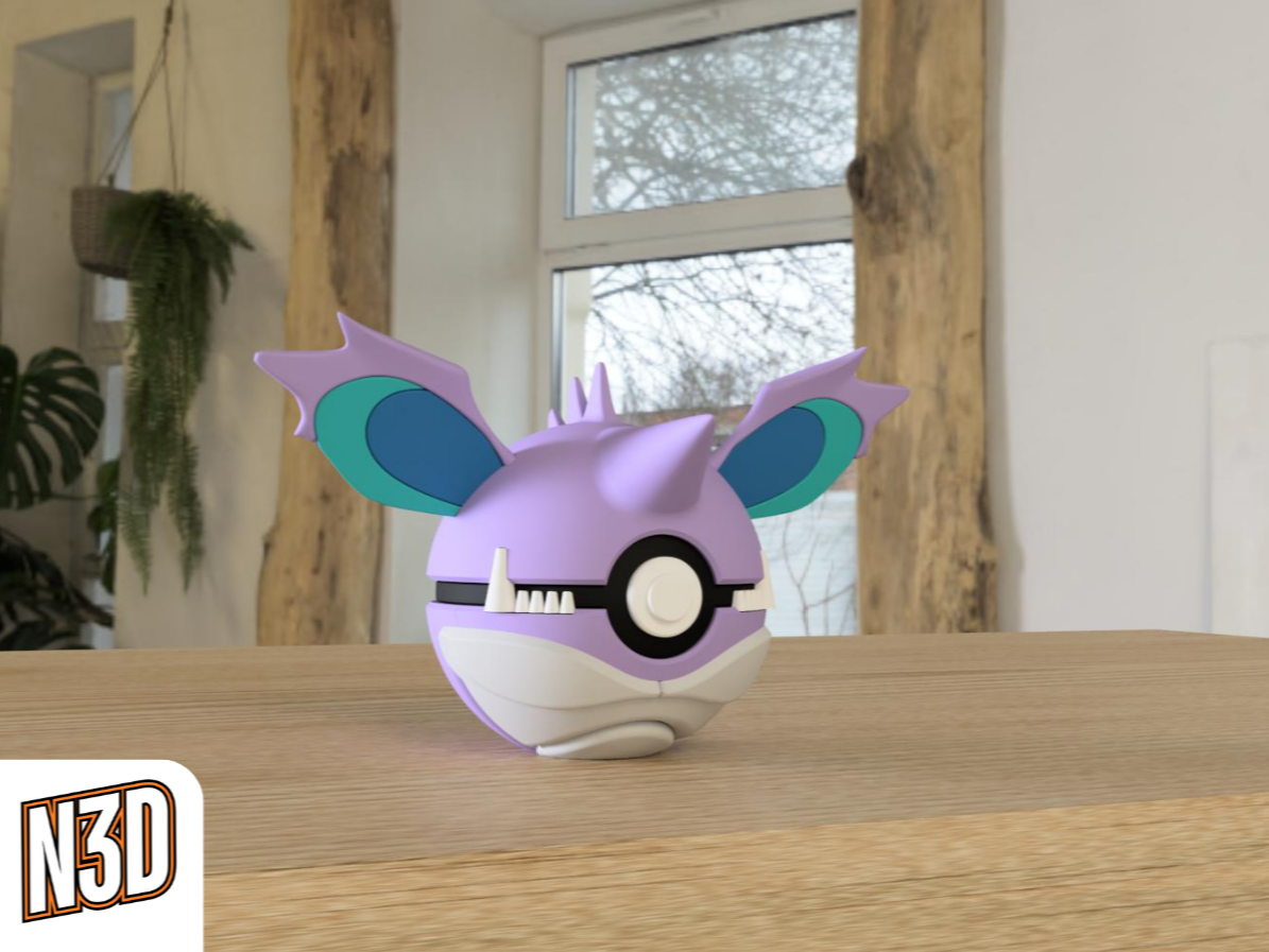 0034 Nidoking PokeBall Collectible