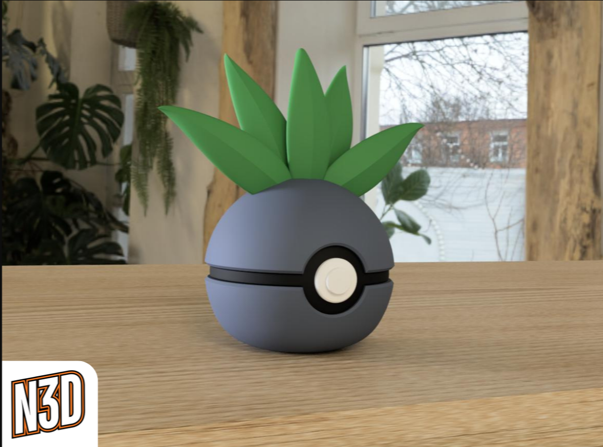 0043Oddish PokeBall Collectible