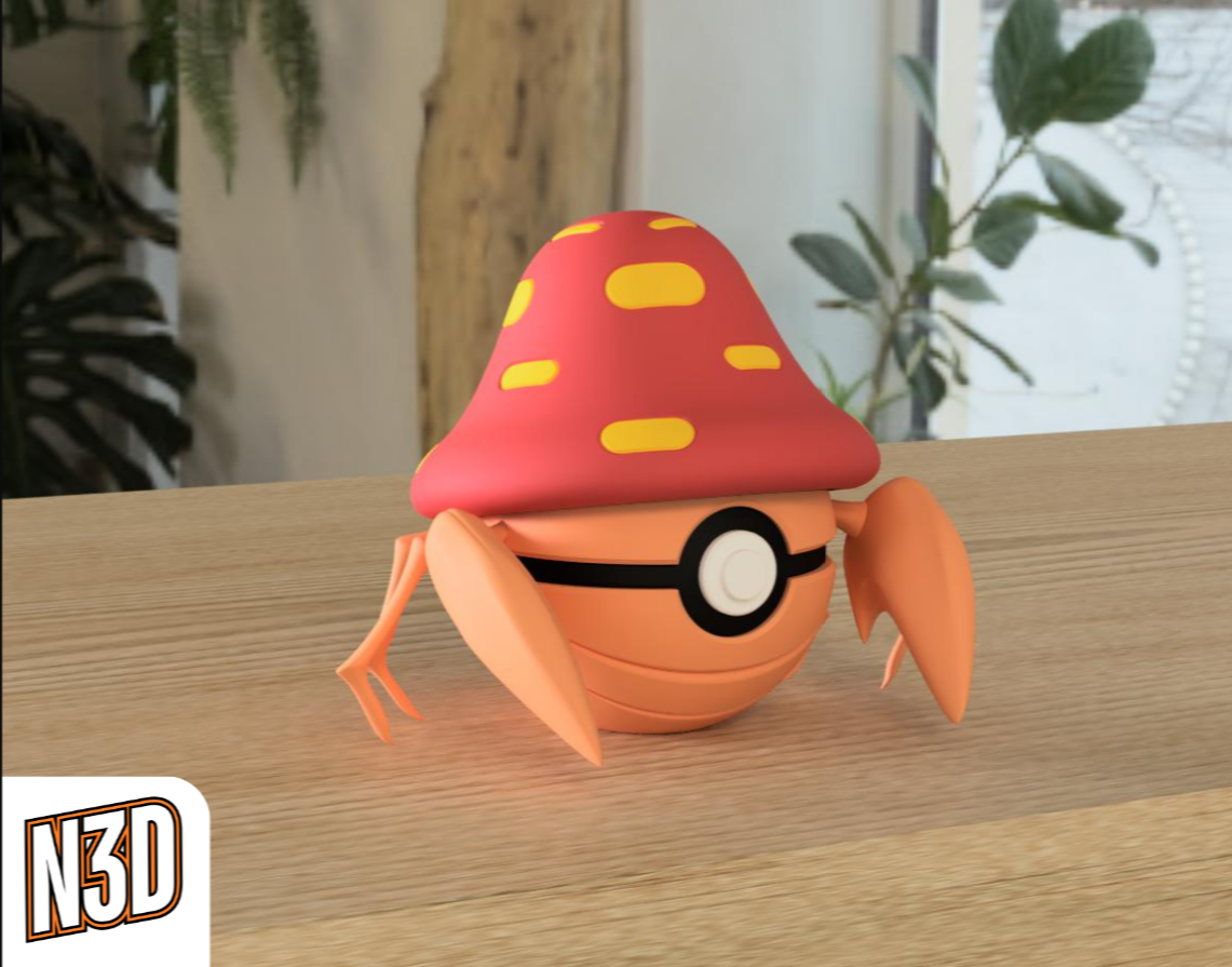0045 Parasect Pokeball Collectible