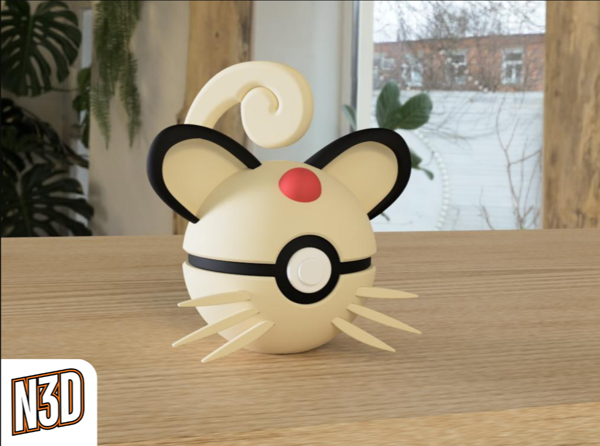 0053 Persian PokeBall Collectible