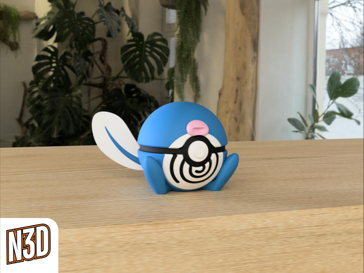 0060 Poliwag Pokeball Collectible