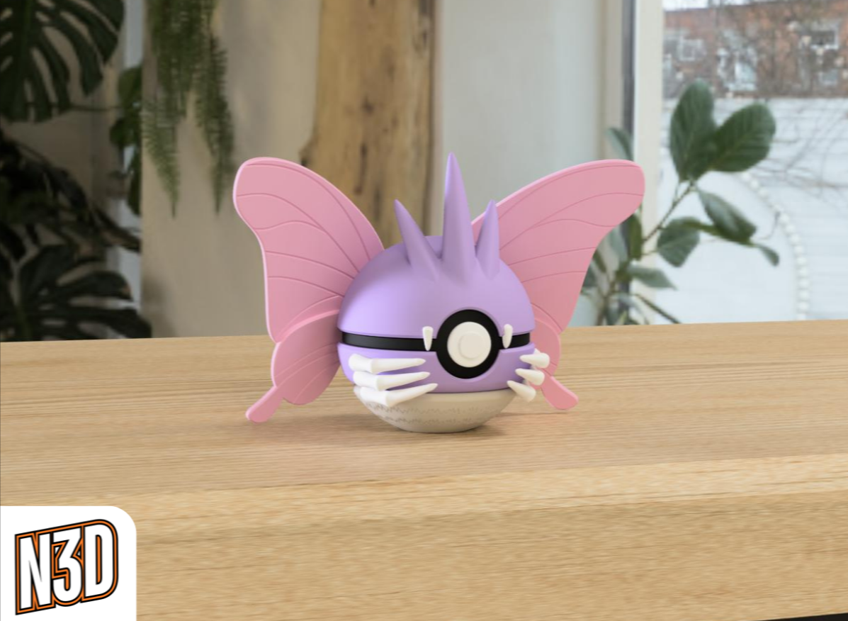 0049 Venomoth Pokeball Collectible