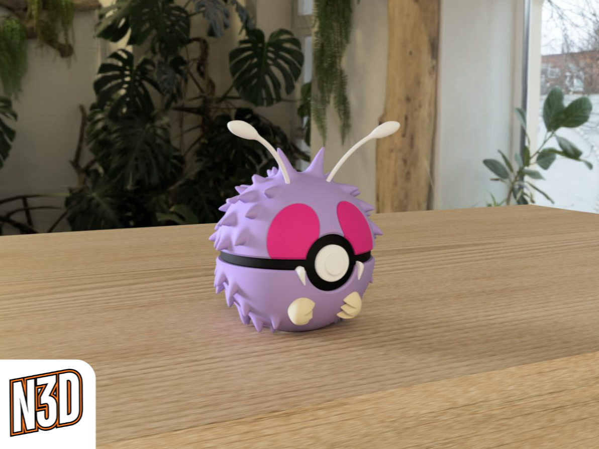0048 Venonat Pokeball Collectible