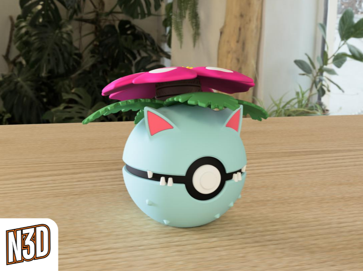 0003 Venusaur PokeBall Collectible