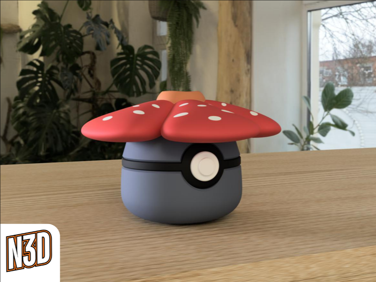0045 Vileplume PokeBall Collectible