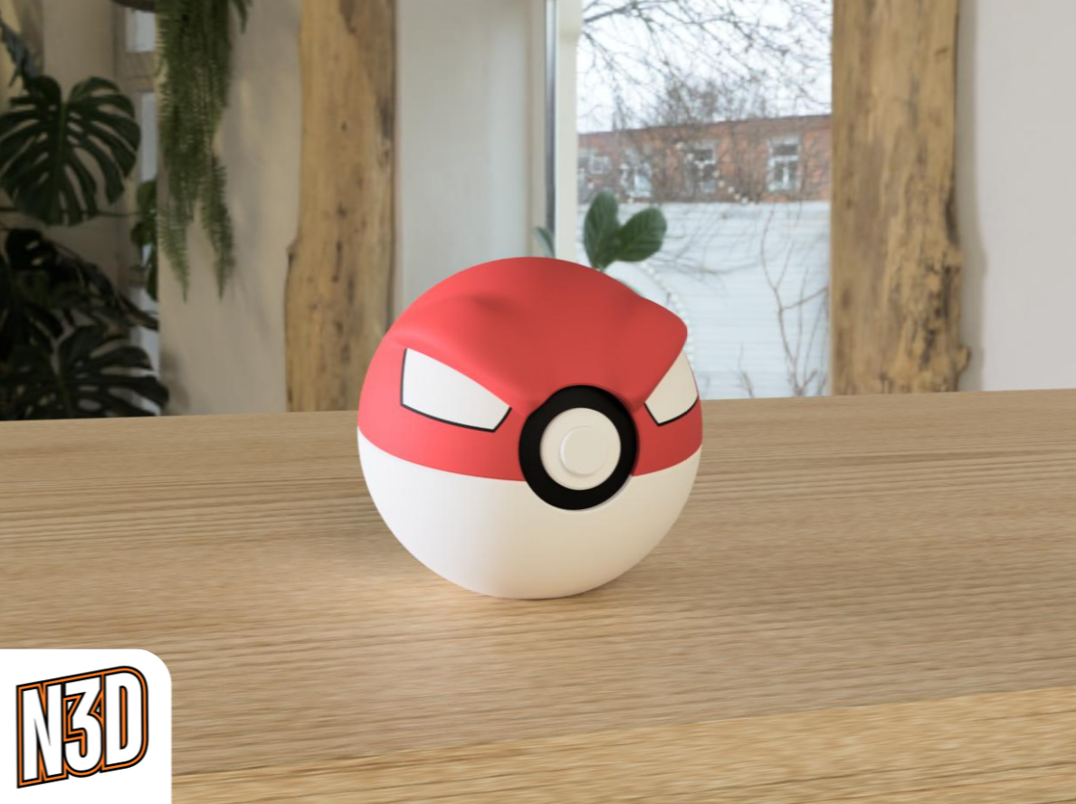 0100 Voltorb PokeBall Collectible