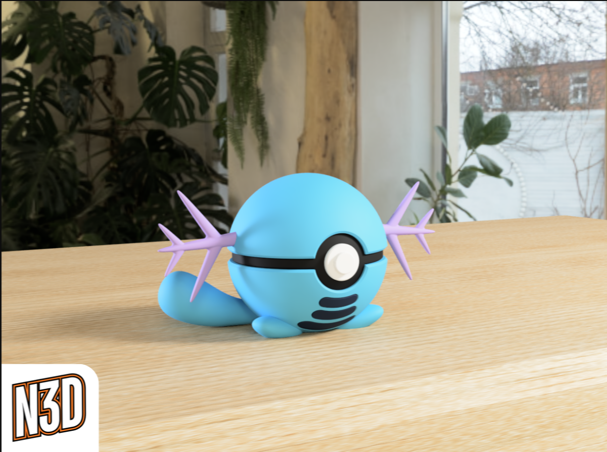 0194 Wooper Pokeball Collectible