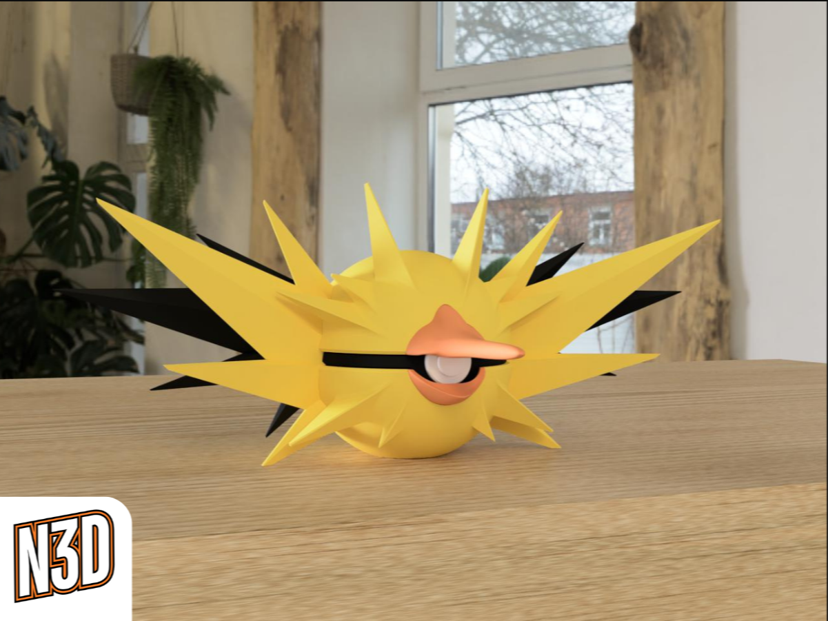 0145 Zapdos Pokeball Collectible